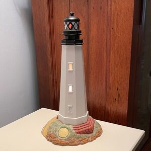 1997 Limited Edition 13” Lefton Cape Henlopen Delaware Lighthouse #0872/9000